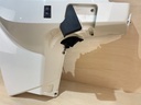2008 Evinrude Etec 115HP Starboard Right Side Lower Cover Pan Cowling White