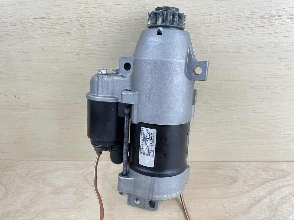 2012 Yamaha 200HP 3.3L 4 Stroke Outboard Starter Motor Assembly 6BR-81800-02-00