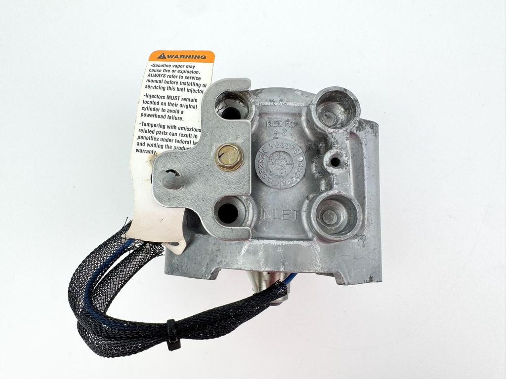 2015 Evinrude 225 HP 2 Stroke Outboard Starboard Side Fuel Injector 5007765 OEM