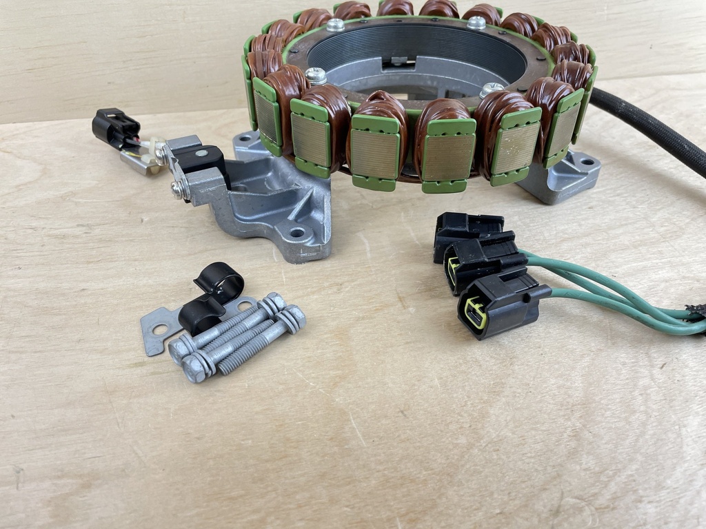 2015 Yamaha 250HP 4 Stroke Outboard Stator Pulser Base Assembly 6P2-81460-00-00