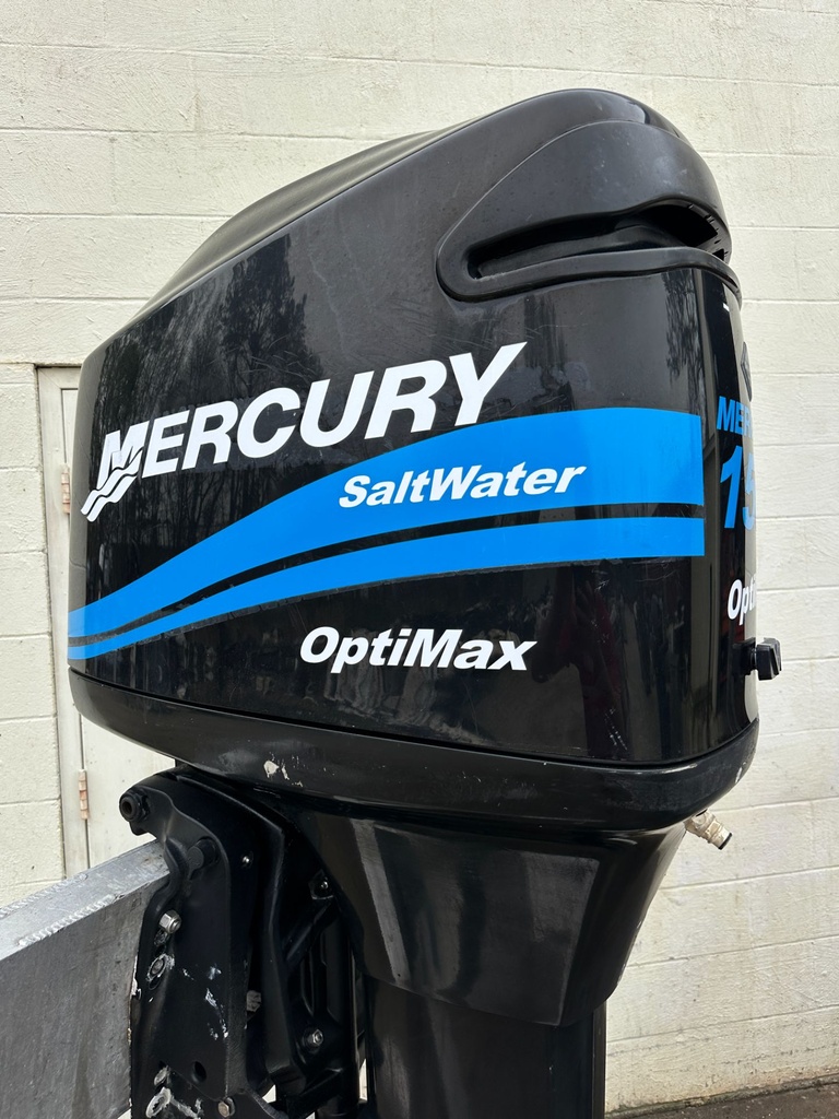 2002 Mercury 150 HP 2 Stroke Outboard Engine Complete  OEM