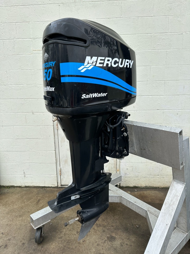 2002 Mercury 150 HP 2 Stroke Outboard Engine Complete  OEM