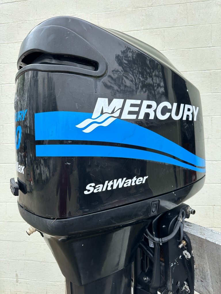 2002 Mercury 150 HP 2 Stroke Outboard Engine Complete  OEM