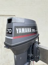 Yamaha 70HP 20" Outboard Engine 2 Stroke Carbureted Good Condition