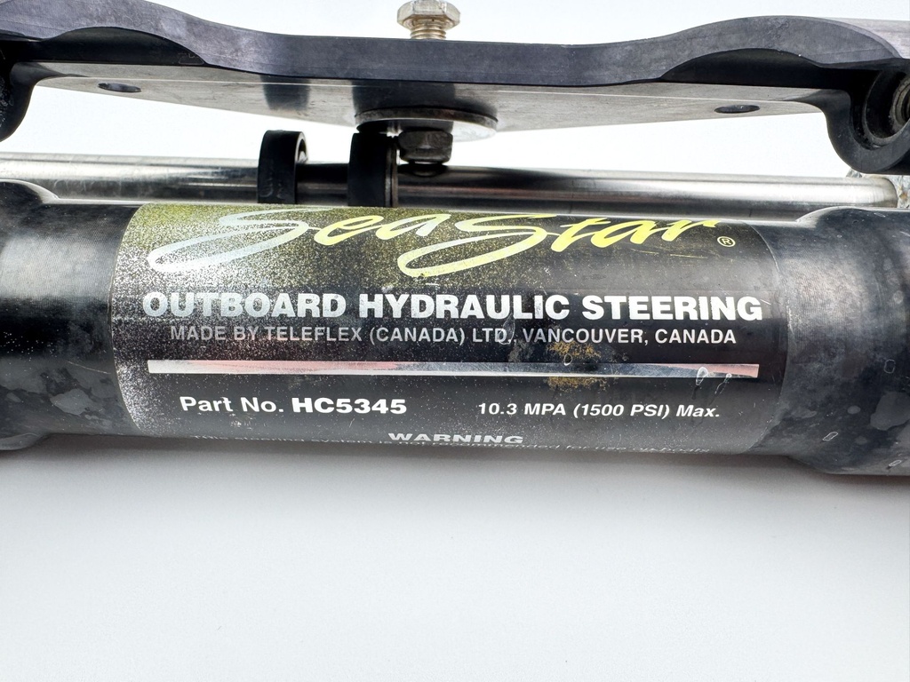 SeaStar Front Mount Outboard Hydraulic Steering Cylinder Assembly Ram HC5345
