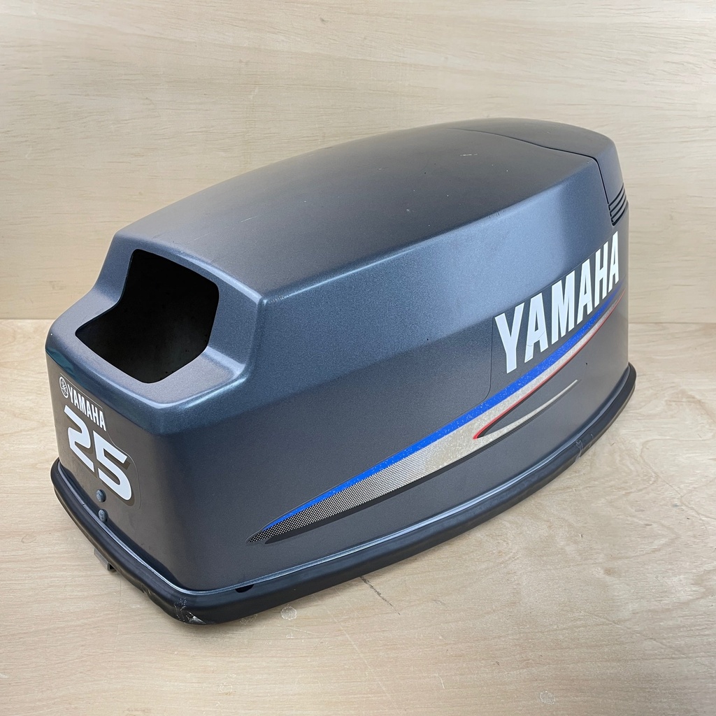 2008 Yamaha 25HP 2 Stroke Outboard Top Cowling Cover 6L2-42610-83-00