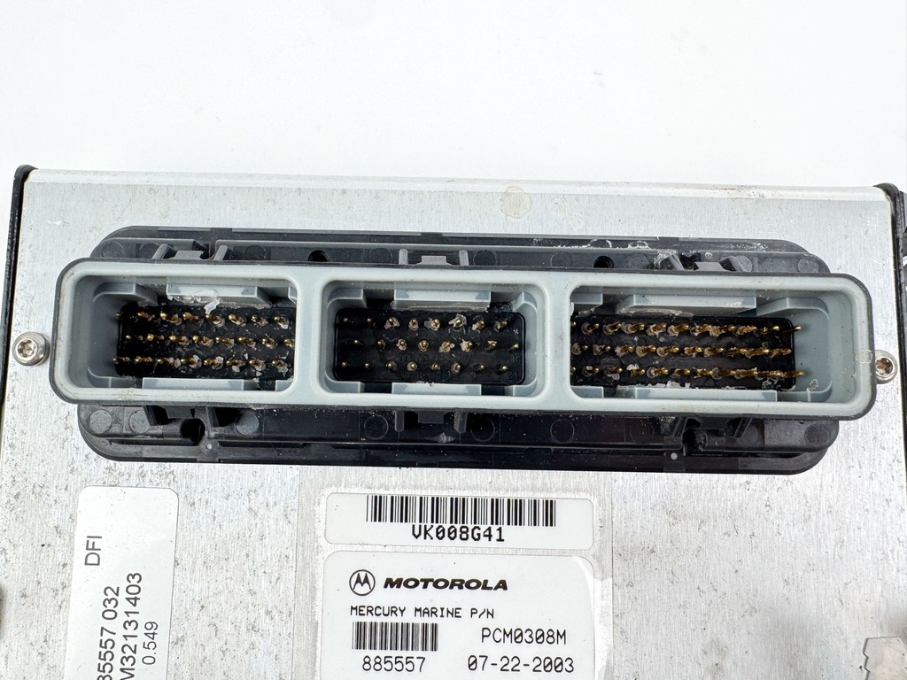 2003 Mercury 225 HP 2 Stroke Outboard Optimax Engine Control Unit ECU 85961092S