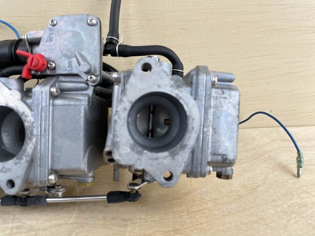 2003 Yamaha 60HP 2 Stroke Outboard Carburetor Set Top Bottom Middle