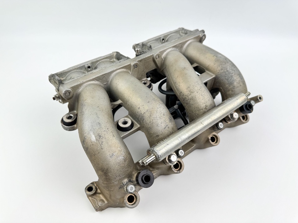 2003 Yamaha 115 HP 4 Stroke Outboard Intake Manifold & Throttle Body 68V-13751-01-00 OEM