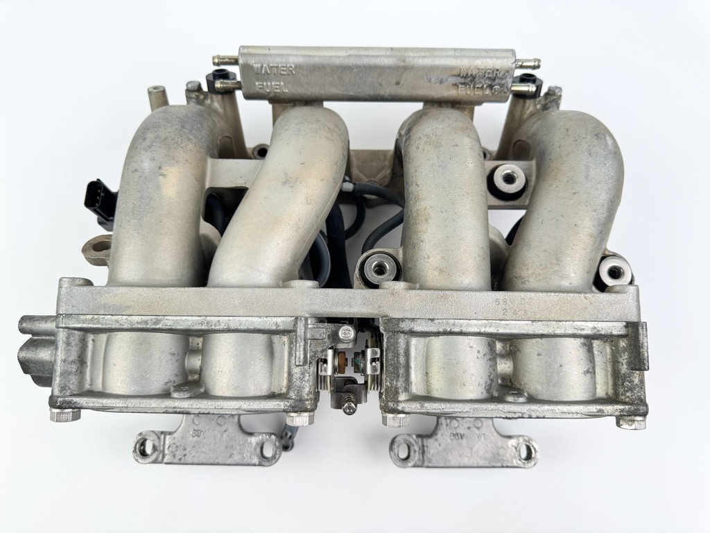 2003 Yamaha 115 HP 4 Stroke Outboard Intake Manifold & Throttle Body 68V-13751-01-00 OEM