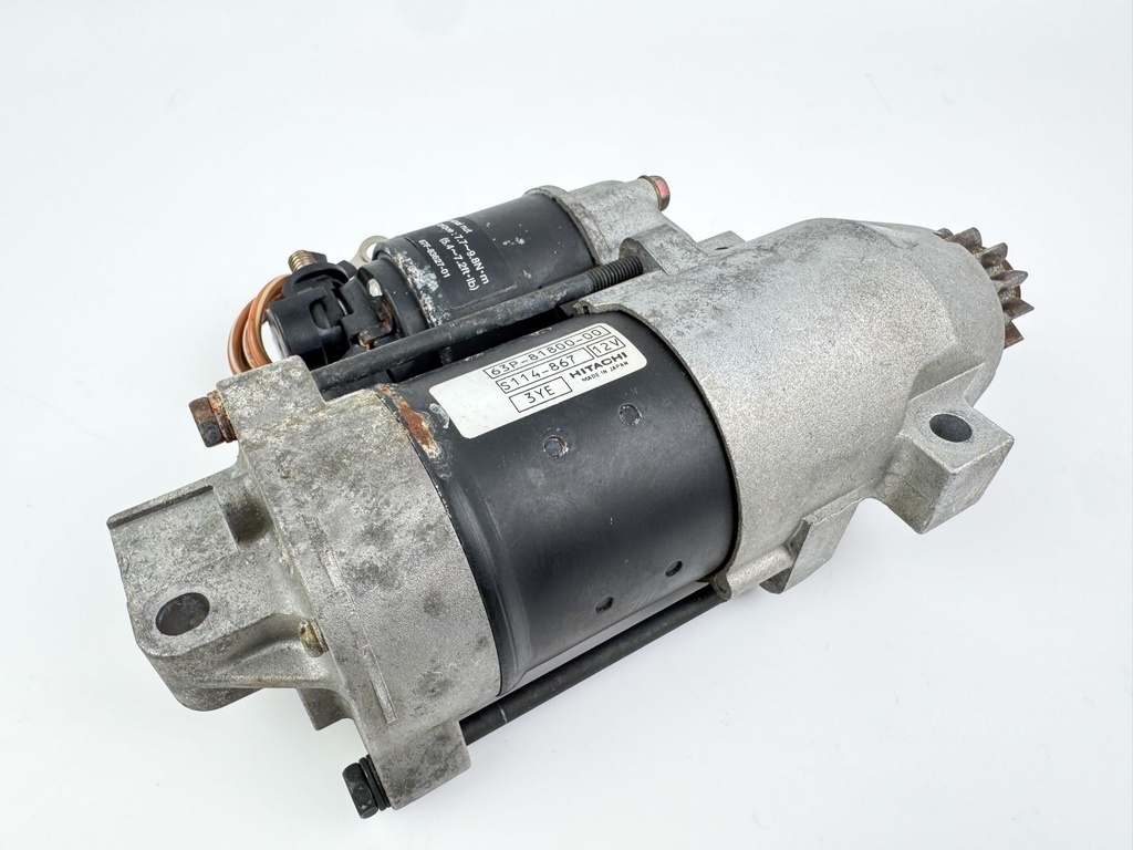2004 Yamaha 150 HP 4 Stroke Outboard Starter Motor 63P-81800-00-00 OEM