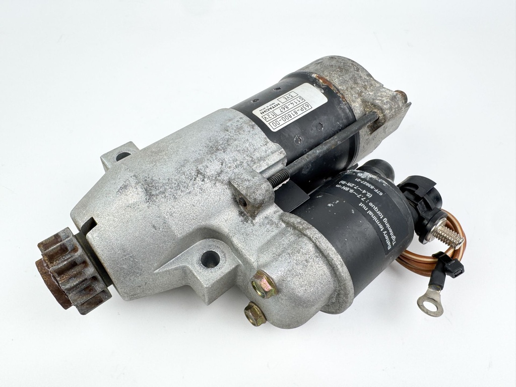 2004 Yamaha 150 HP 4 Stroke Outboard Starter Motor 63P-81800-00-00 OEM