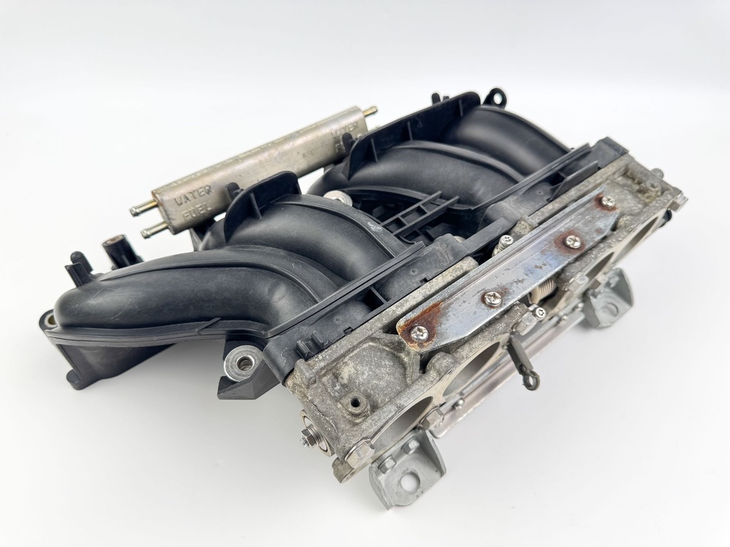 2004 Yamaha 150 HP 4 Stroke Outboard Intake Manifold & Throttle Body 63P-14440-00-00 OEM