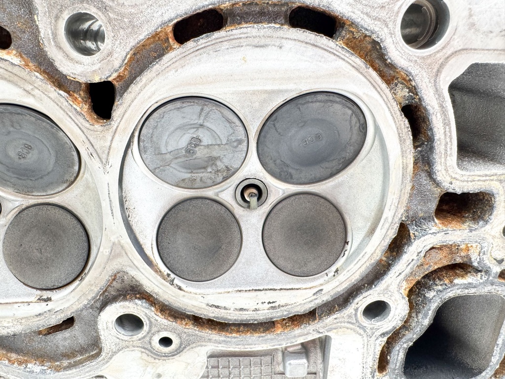 2010 Yamaha 250 HP 4 Stroke Outboard Port Cylinder Head 6CB-W009C-00-00 OEM