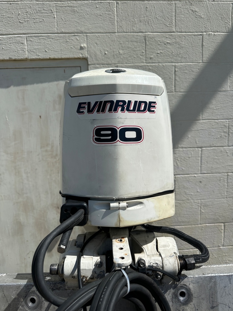 2006 Evinrude 90 HP 2 Stroke Outboard Engine Complete E90DSLSDR OEM
