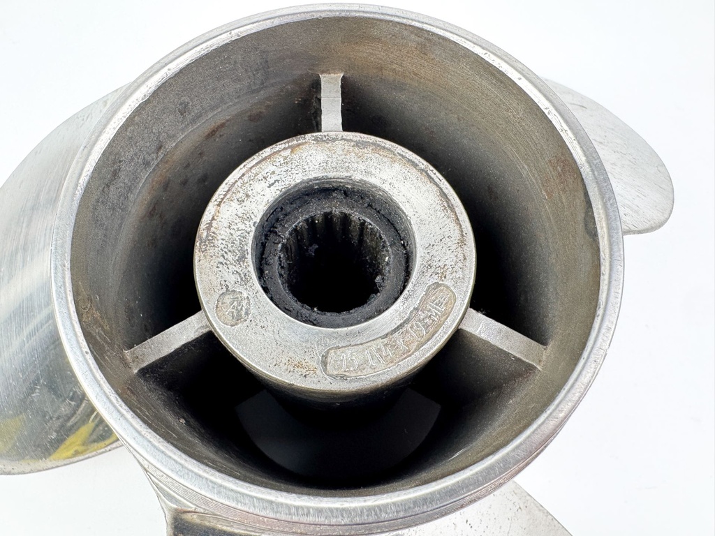 Yamaha Stainless Steel 3 Blade Prop Propeller 15 1/4" x 19P LH Counter