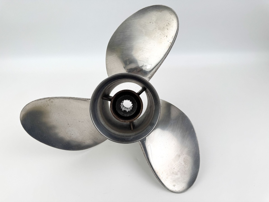 Yamaha Stainless Steel 3 Blade Prop Propeller 15 1/4" x 19P LH Counter
