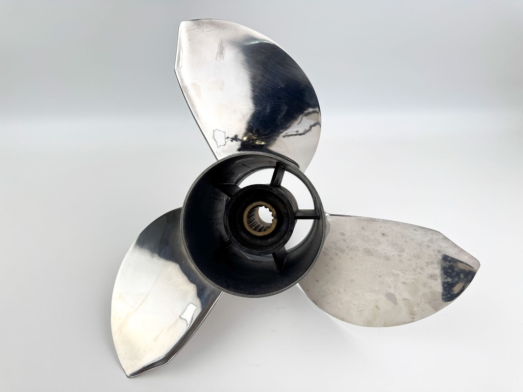 Evinrude Johnson Ballistic Stainless Steel Prop Propeller 345933 14 1/2 x 19