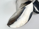 Evinrude Johnson Ballistic Stainless Steel Prop Propeller 345933 14 1/2 x 19