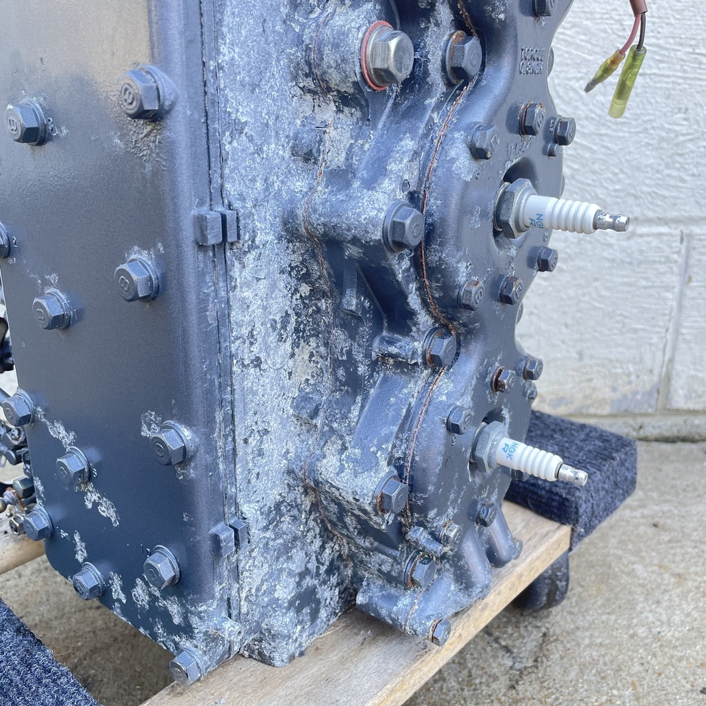 1994 Yamaha 90HP 2 Stroke Outboard Powerhead Crankcase Assembly Complete 6H1-W0090-45-1S