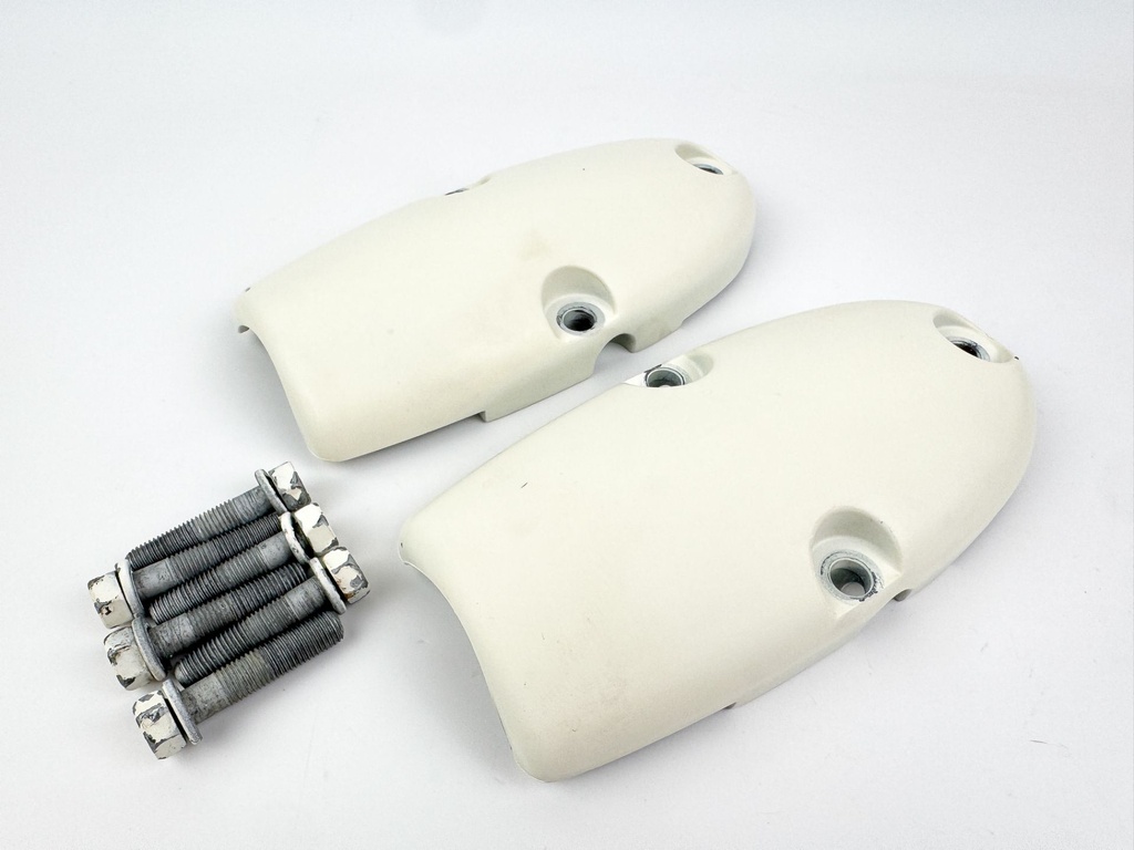 2005 Johnson 140 HP 4 Stroke Outboard Lower Mount Covers Set 54221-90J02-0EP OEM