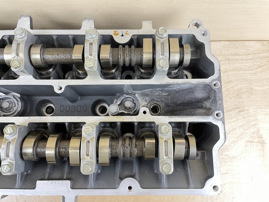 2010 Yamaha 90HP 4 Stroke Outboard Cylinder Head Assembly Complete 6D8-W009A-03-9S