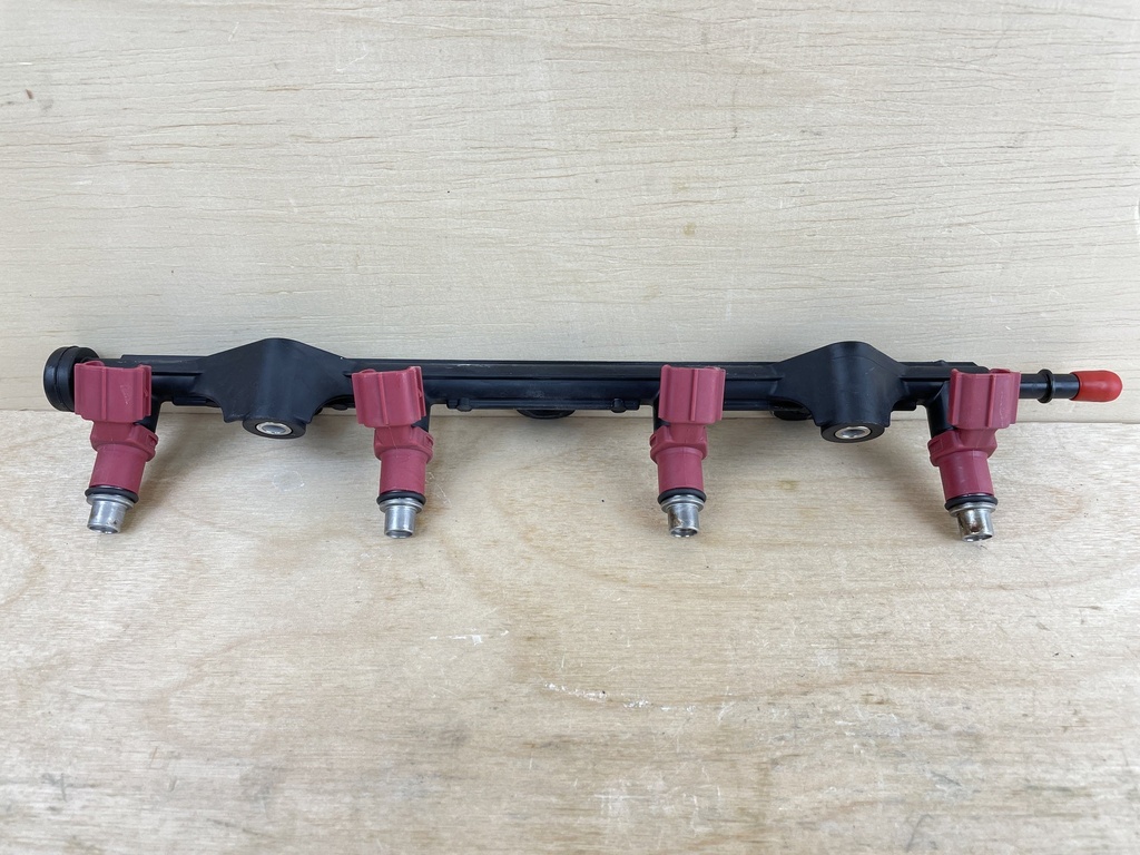 2010 Yamaha 90HP Outboard Fuel Injector Set With Delivery Pipe 6D8-13761-00-00