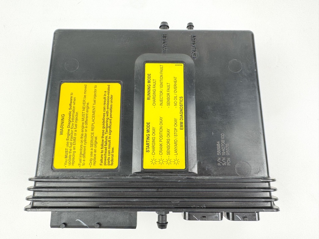 2008 Evinrude 115HP 2 Stroke Etec Outboard Engine Control Unit ECU 0586982 EMM