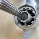 2010 Yamaha 90HP 4 Stroke 20" Lower Unit Gear Case RH 6D9-45300-15-8D