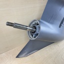 2009 Yamaha 150HP 4 Stroke Outboard 25" Lower Unit Gear Case RH 63P-45300-17-8D