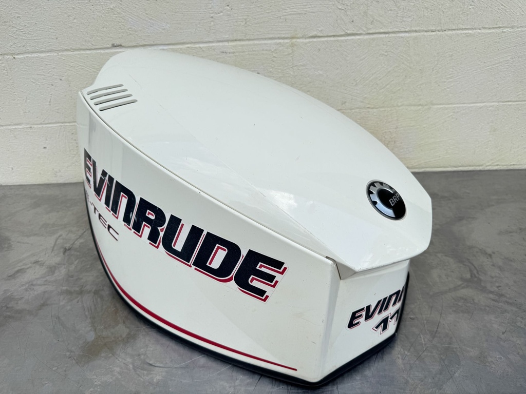 2008 Evinrude 115HP 2 Stroke Etec Outboard Top Cowling 0285629 OEM