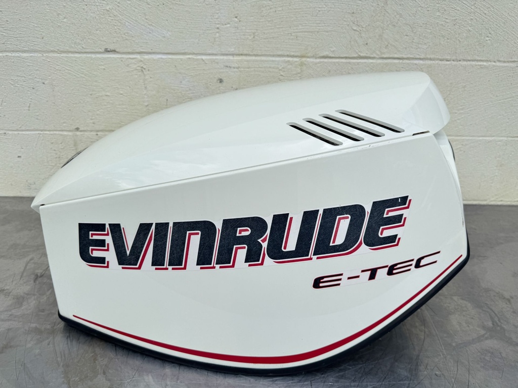 2008 Evinrude 115HP 2 Stroke Etec Outboard Top Cowling 0285629 OEM