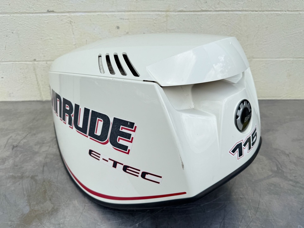 2008 Evinrude 115HP 2 Stroke Etec Outboard Top Cowling 0285629 OEM