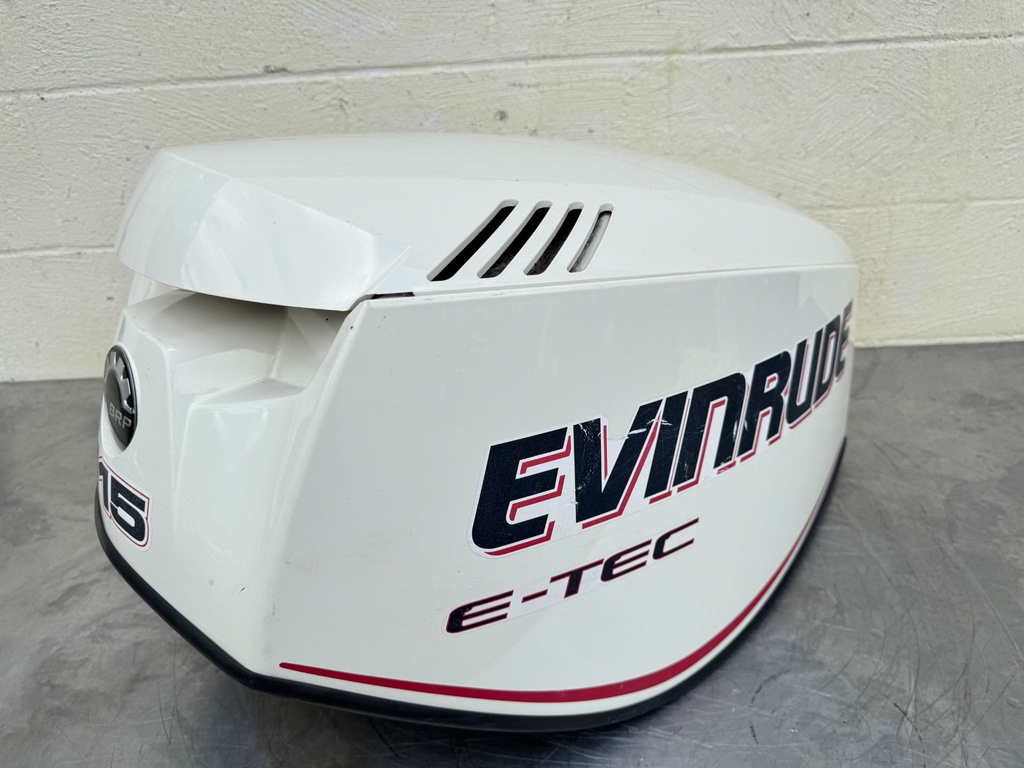 2008 Evinrude 115HP 2 Stroke Etec Outboard Top Cowling 0285629 OEM