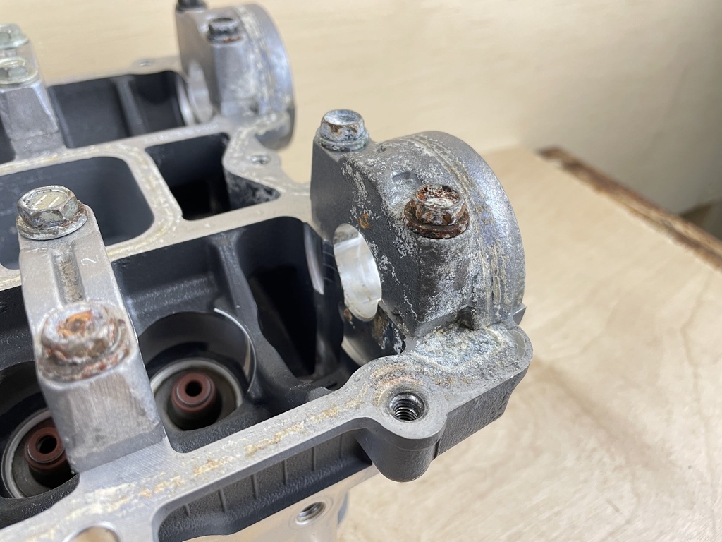 2009 Yamaha 150HP 4 Stroke Outboard Cylinder Head Assembly 63P-11110-00-9S Parts