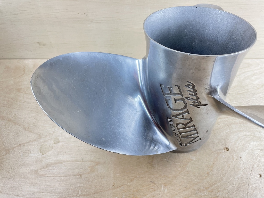 Mercury Mirage Plus Stainless Steel Prop 48-90159 15 1/2 x 17P Counter LH