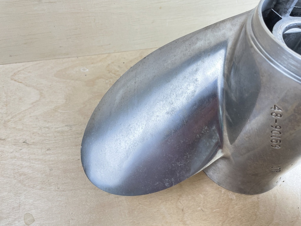 Mercury Mirage Plus Stainless Steel Prop 48-90159 15 1/2 x 17P Counter LH