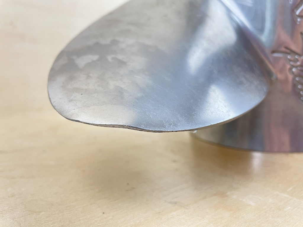 Mercury Mirage Plus Stainless Steel Prop 48-90159 15 1/2 x 17P Counter LH