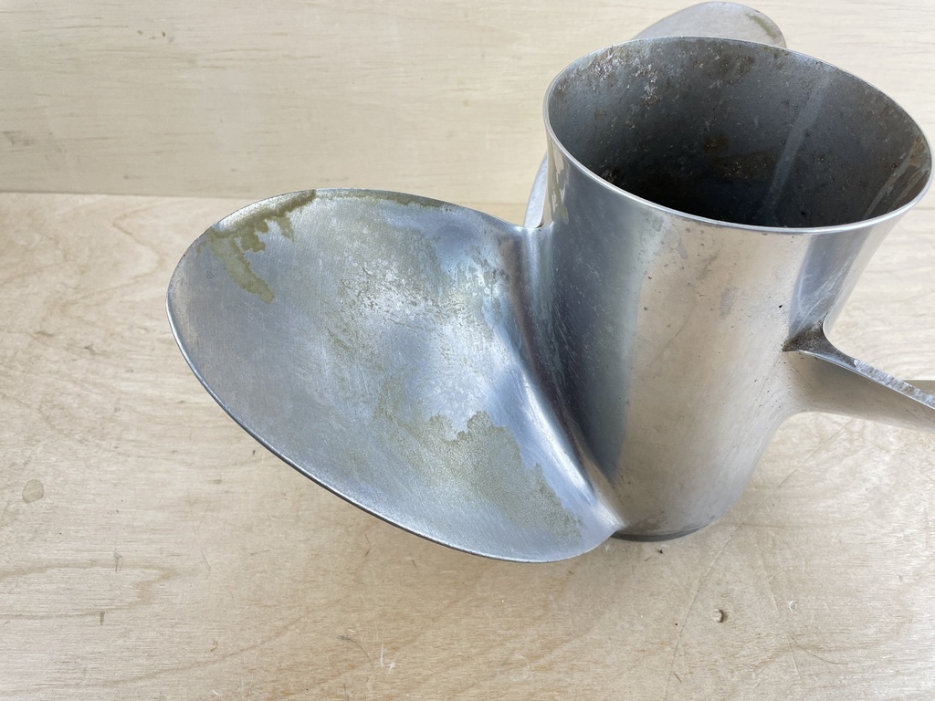 Mercury Mirage Stainless Steel Propeller 14 3/4" x 21P LH Counter 48-13703