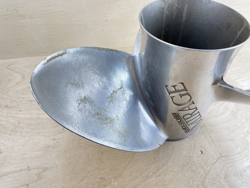 Mercury Mirage Stainless Steel Propeller 14 3/4" x 21P LH Counter 48-13703