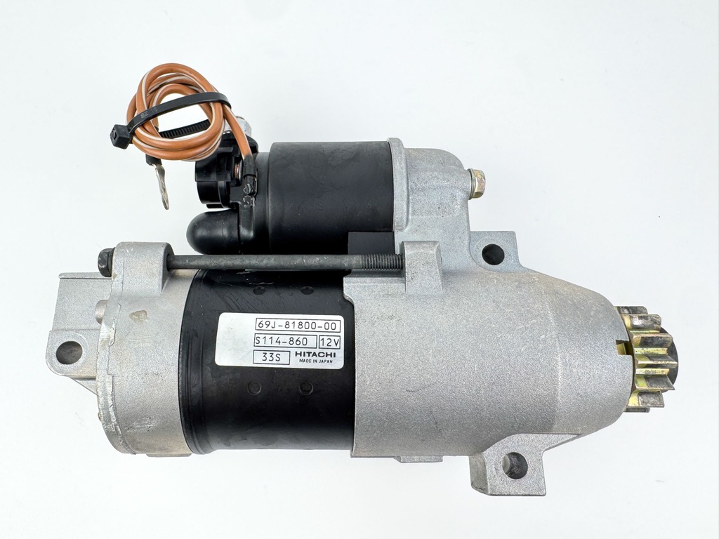 2004 Yamaha 225 HP 4 Stroke Outboard Starter Motor 69J-81800-00-00 OEM