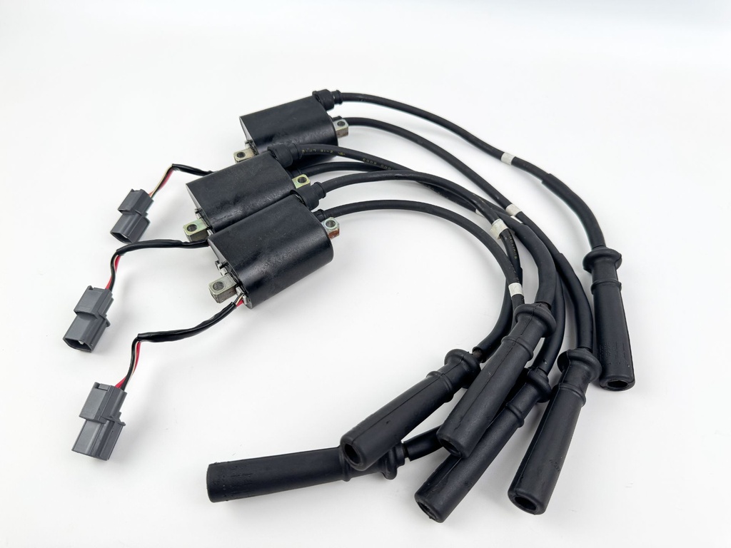 2004 Yamaha 225 HP 4 Stroke Outboard Ignition Coil Set 69J-82310-00-00 OEM