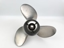 Yamaha Outboard 3 Blade Stainless Steel Prop Propeller 14 7/8" X 21P RH