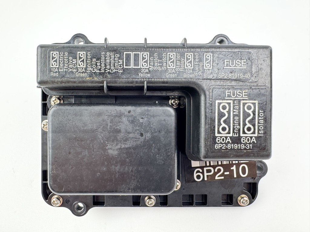 2013 Yamaha 250 HP 4 Stroke Outboard Fuse Box 6P2-82170-10-00 OEM