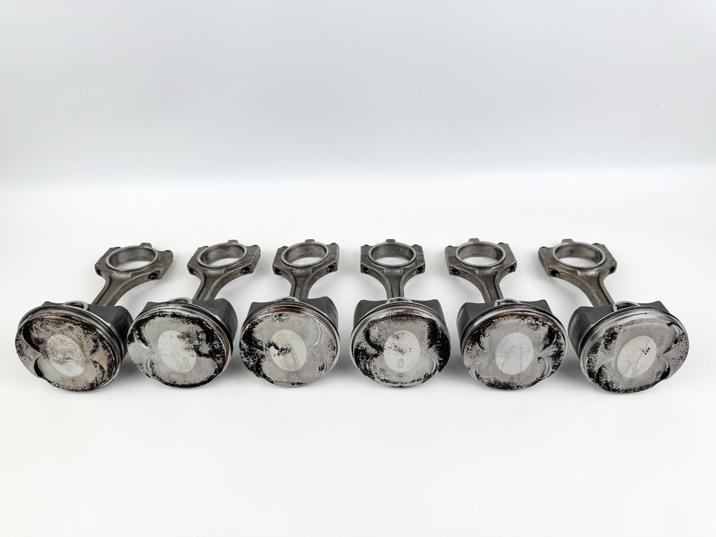 2013 Yamaha 250 HP 4 Stroke Outboard Piston & Connecting Rod Set 6P2-11631-10-93 OEM