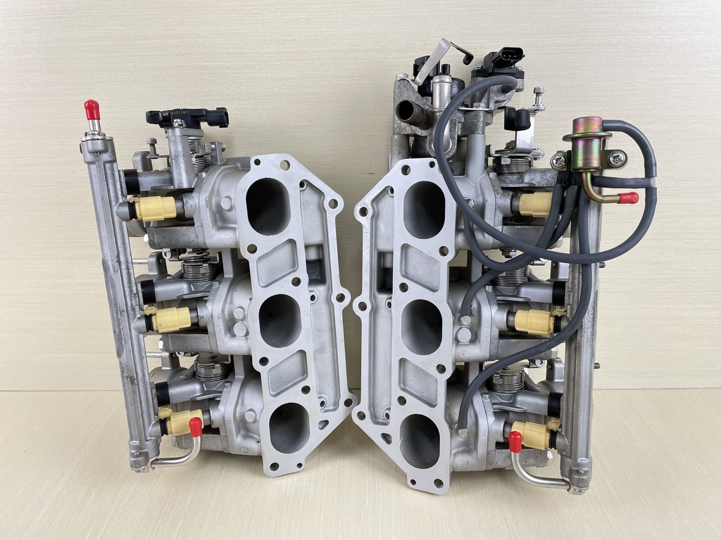 2002 Yamaha 225HP 4 Stroke Throttle Body Assembly Set Complete Starboard & Port