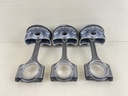2015 Mercury 90HP 4 Stroke Piston & Connecting Rod Set of 3 8M0100259