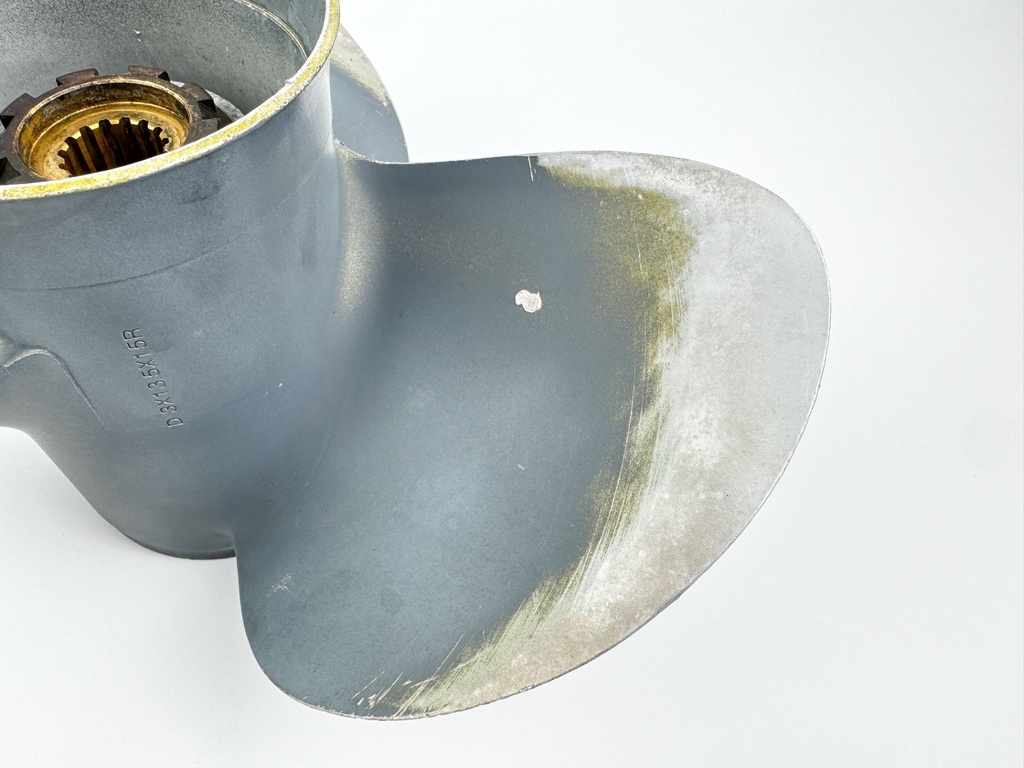 Honda Outboard 3 Blade Aluminum Prop Propeller 13 1/2" X 15P RH 58130-ZW1-W23ZA