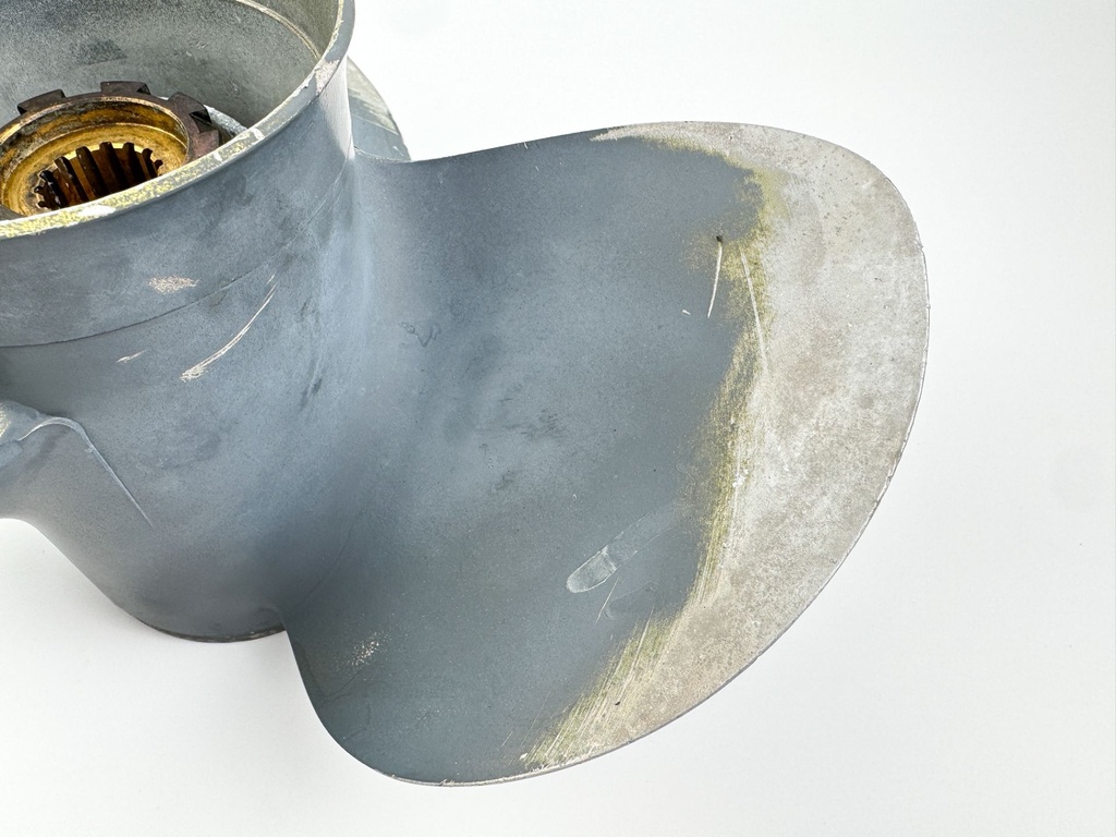 Honda Outboard 3 Blade Aluminum Prop Propeller 13 1/2" X 15P RH 58130-ZW1-W23ZA