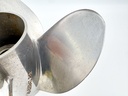 Mercury Trophy Plus Stainless Steel 4 Blade Prop Propeller 13 3/4" X 24P RH